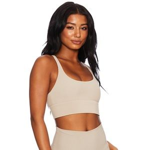 Beach Riot Leah Top Tan in Taupe (Size Small)